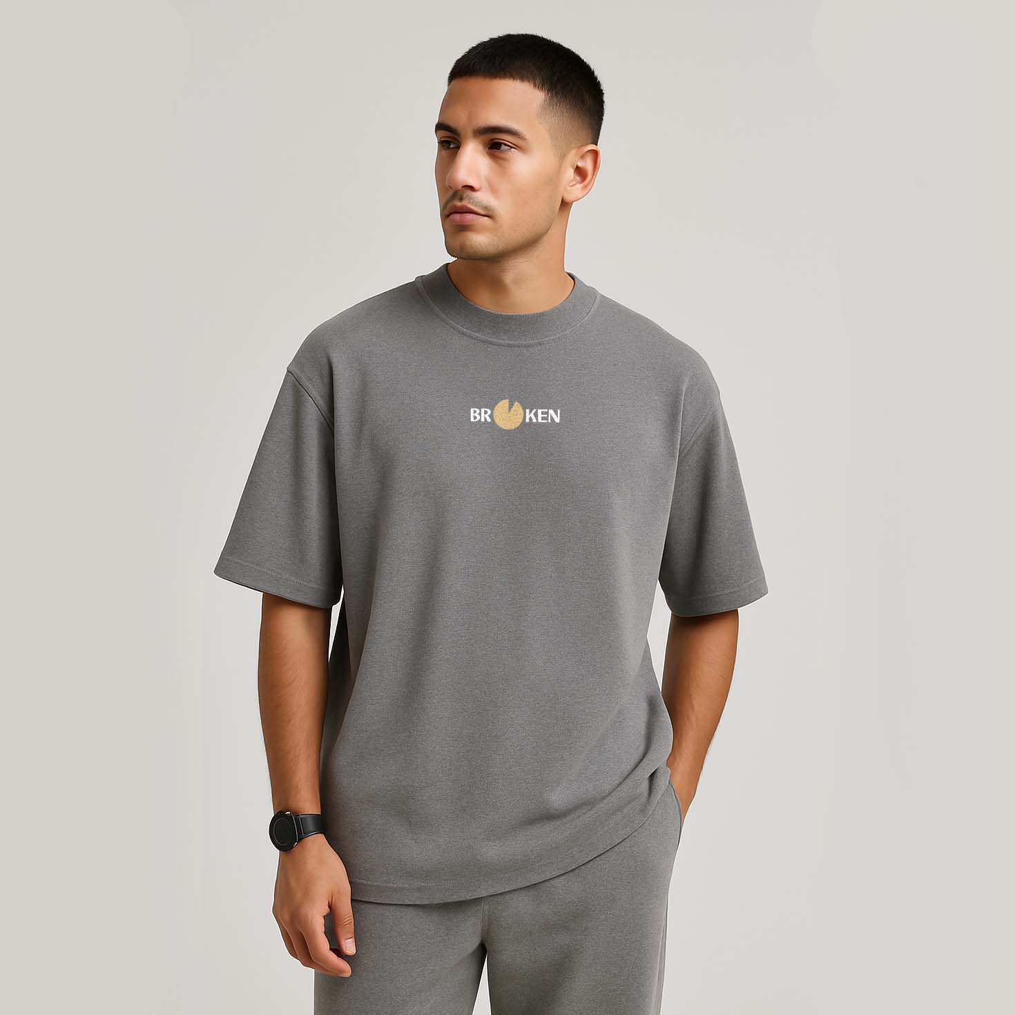 grey-christian-tshirt-broken-minimal-men-model-fashion-front-view