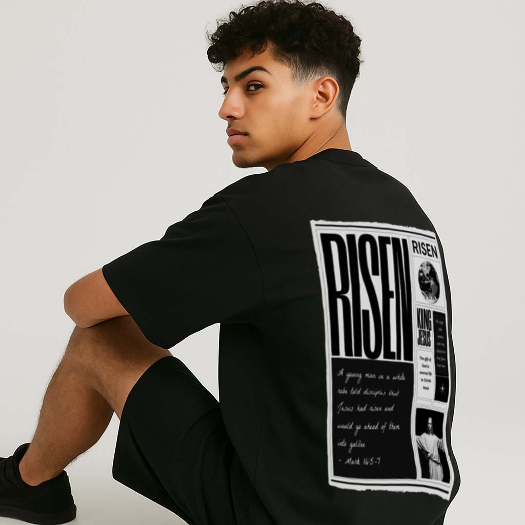 risen-back-print-black-jesus-shirt-christian-streetwear-model