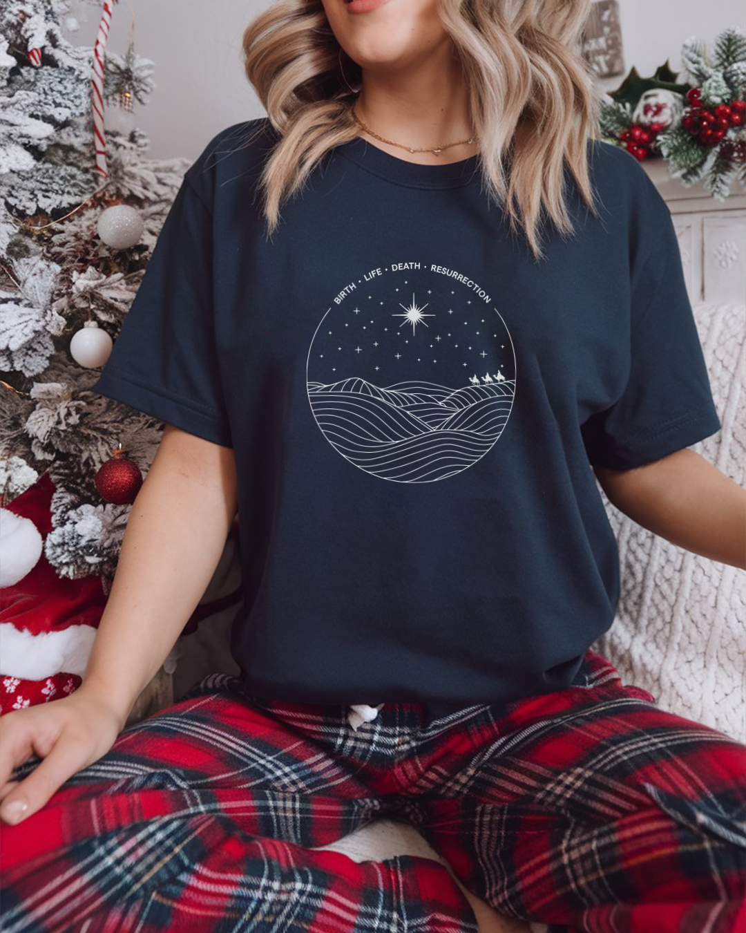 Christmas Re-birth T-shirts